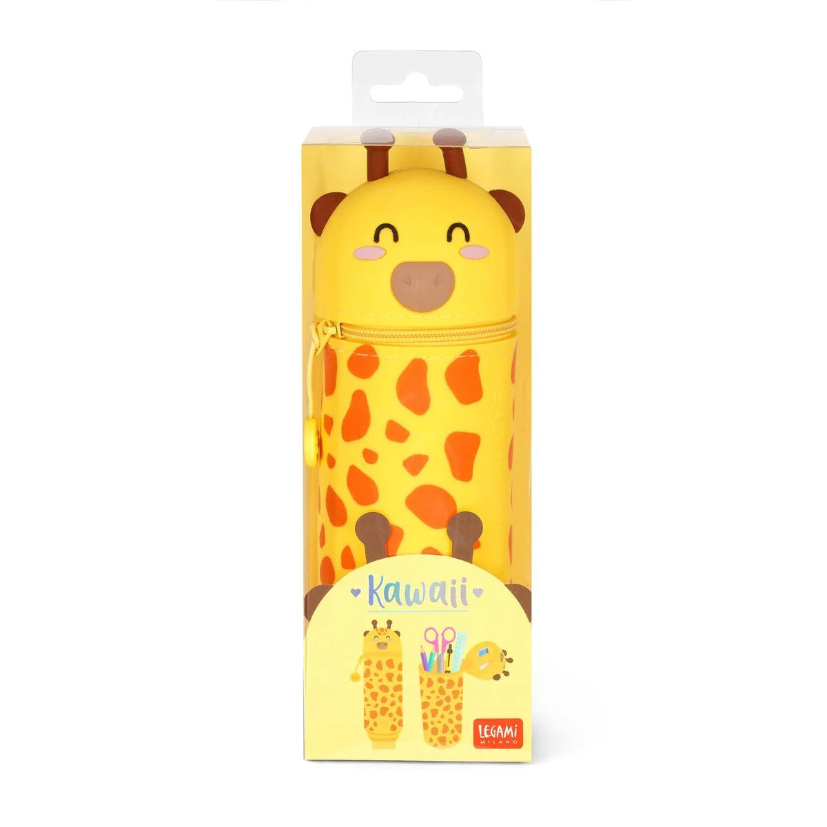 LEGAMI - Astuccio 2-in-1 in Silicone Giraffe "Head In The Clouds"