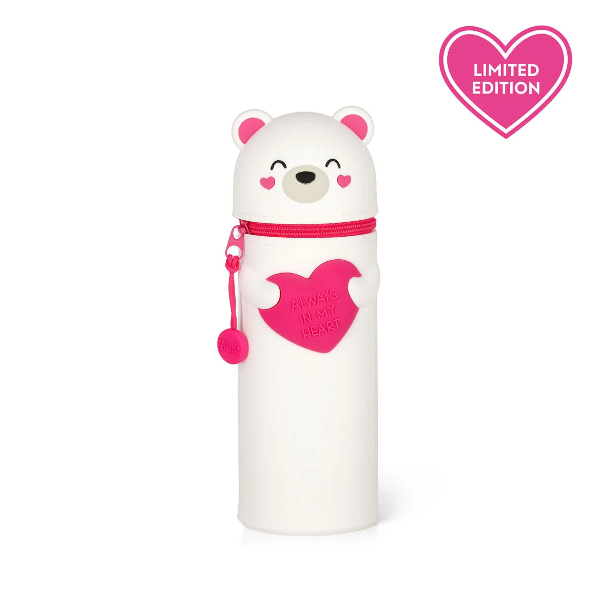 LEGAMI ASTUCCIO KAWAII WHITE BEAR - In Morbido Silicone