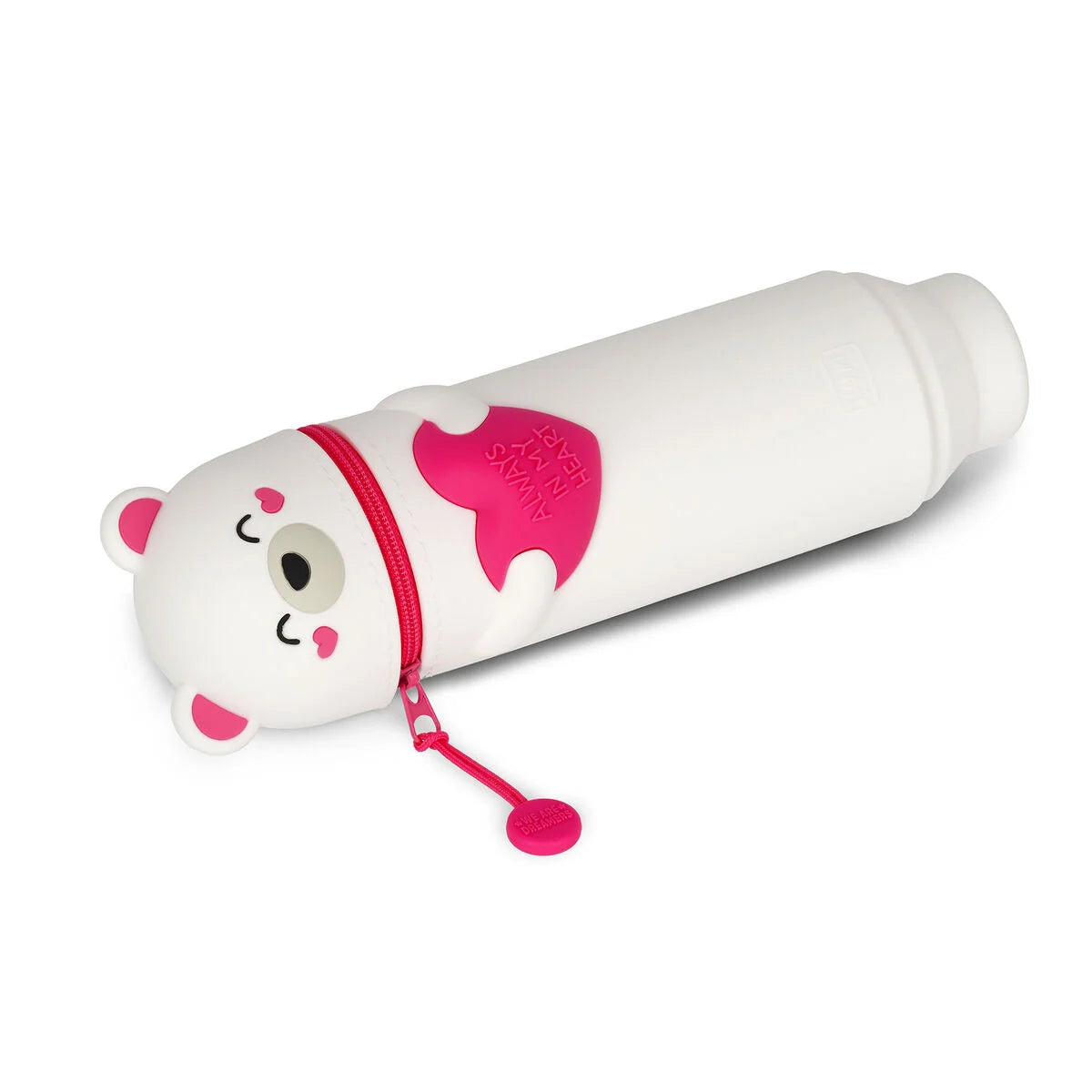 LEGAMI ASTUCCIO KAWAII WHITE BEAR - In Morbido Silicone