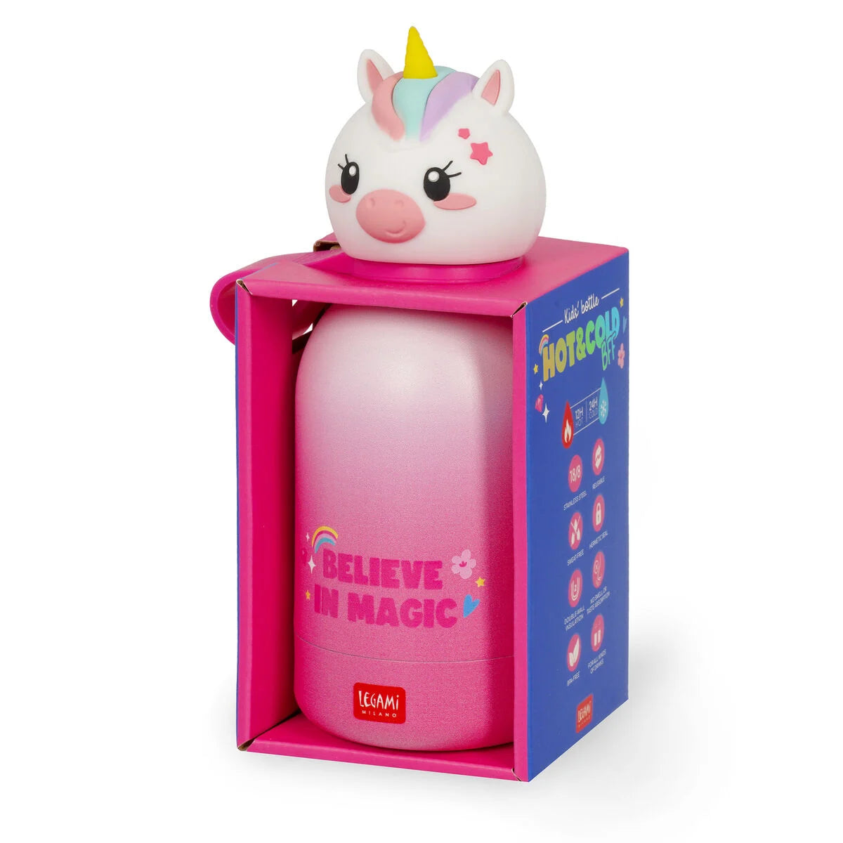 LEGAMI - Borraccia Termica Hot&Cold BFF Unicorn