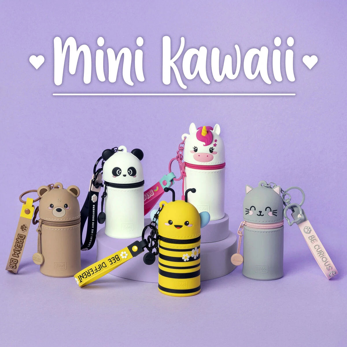 LEGAMI - Portachiavi Bee Mini Kawaii