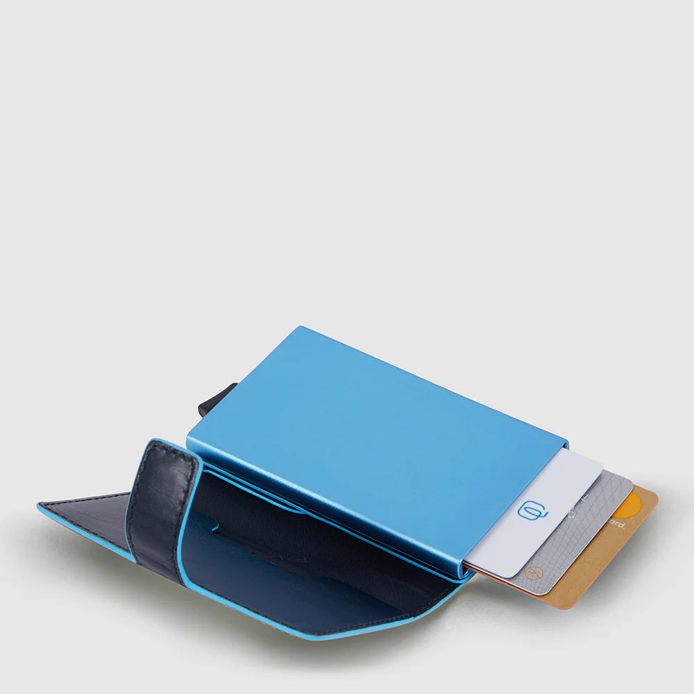 PIQUADRO - Portacarte Blu