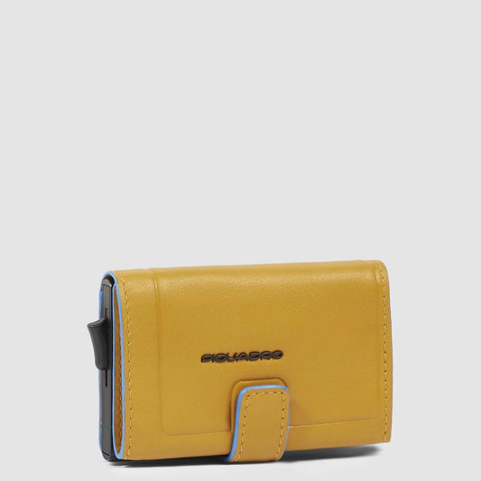 PIQUADRO - Portacarte Giallo