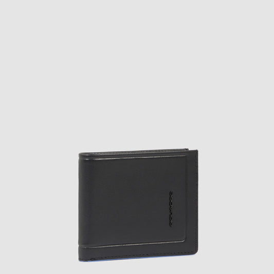 PIQUADRO - Portafoglio Con Portamonete Nero