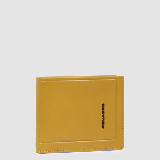 PIQUADRO -Portafoglio Con Porta Documenti Giallo