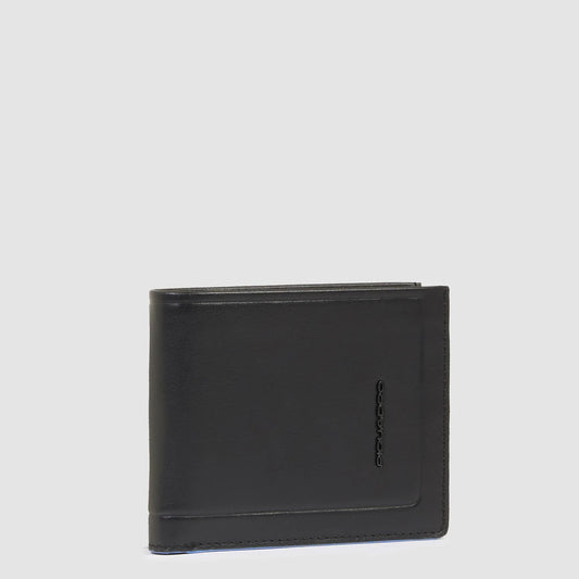 PIQUADRO -Portafoglio Con Porta Documenti Nero