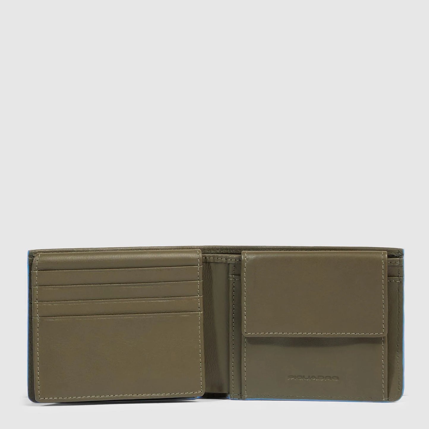 PIQUADRO -Portafoglio Con Porta Documenti Verde