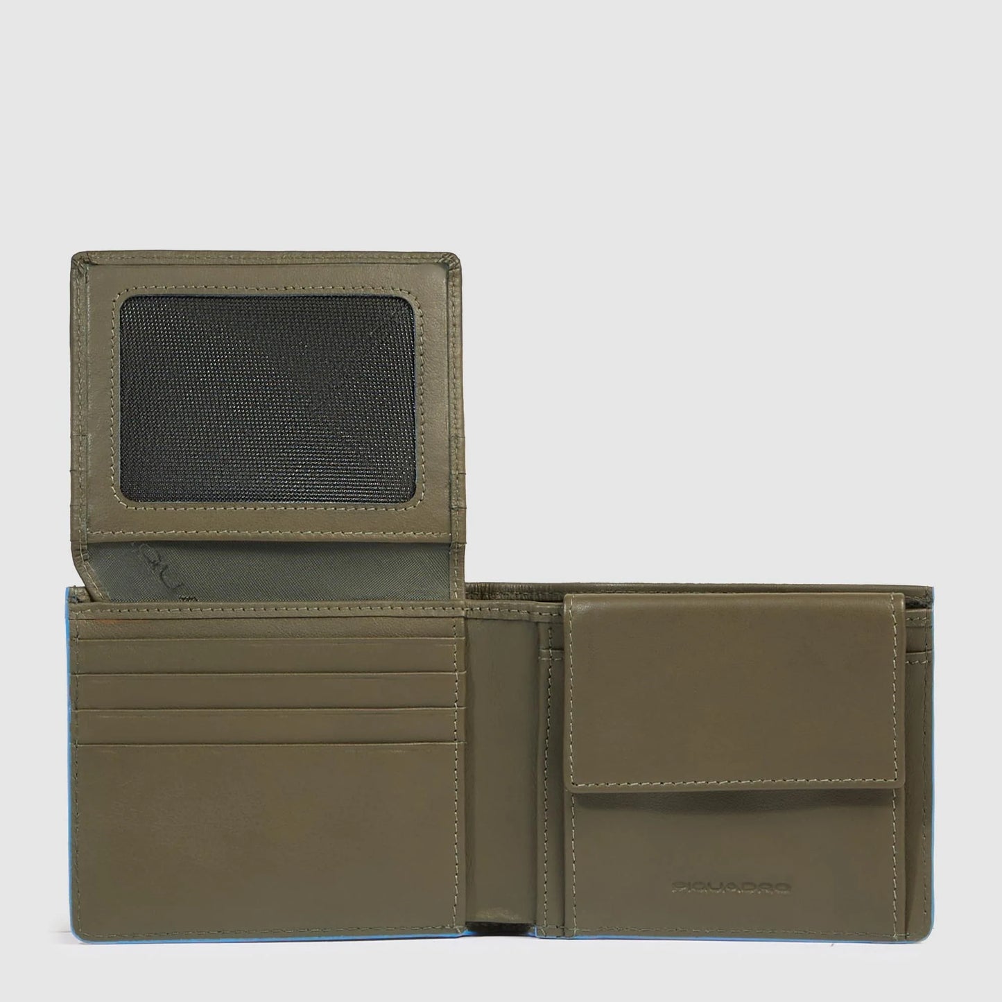 PIQUADRO -Portafoglio Con Porta Documenti Verde