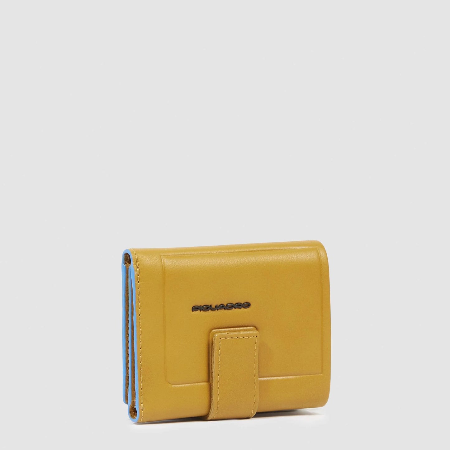 PIQUADRO - Portafoglio Con Porta Monete Giallo