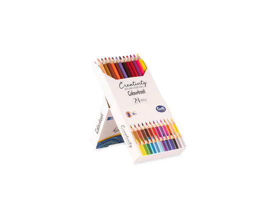 COLOURBOOK - Pastelli Artist Grade Creativity 24 Colori
