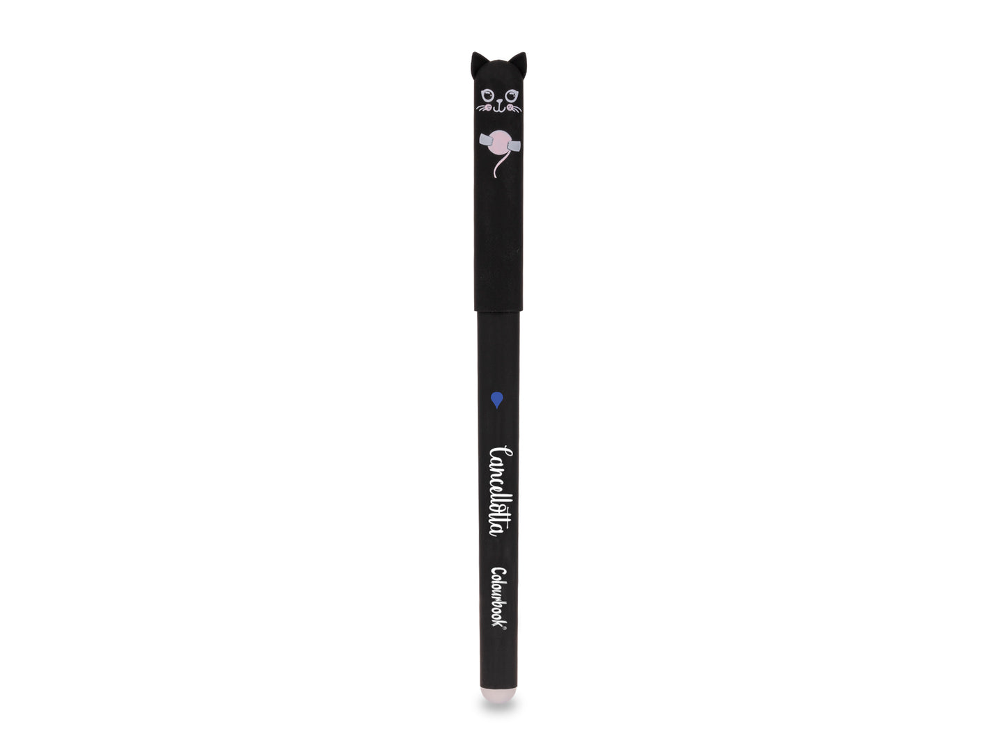 COLOURBOOK CANCELLOTTA BLACK CAT - Penna Gel Cancellabile