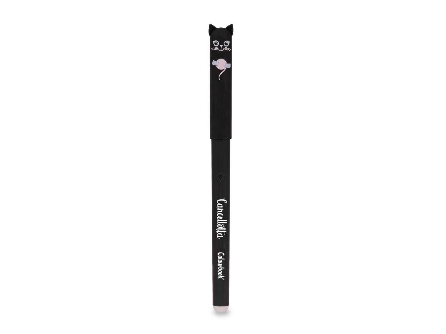 COLOURBOOK CANCELLOTTA BLACK CAT - Penna Gel Cancellabile