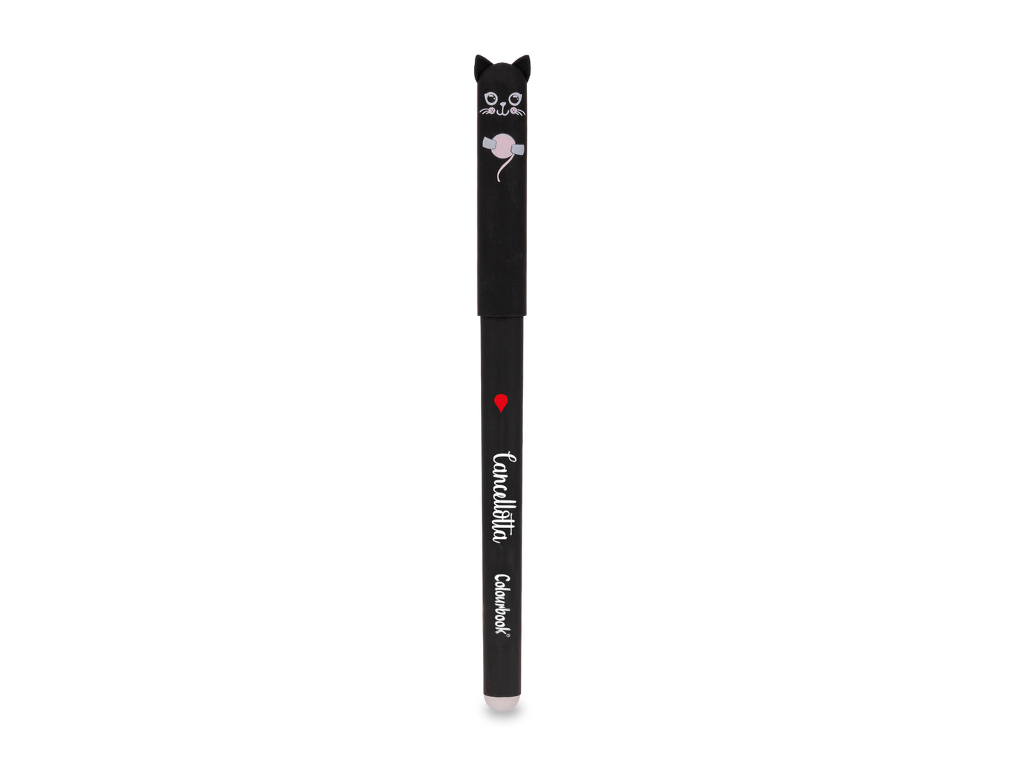 COLOURBOOK CANCELLOTTA BLACK CAT - Penna Gel Cancellabile