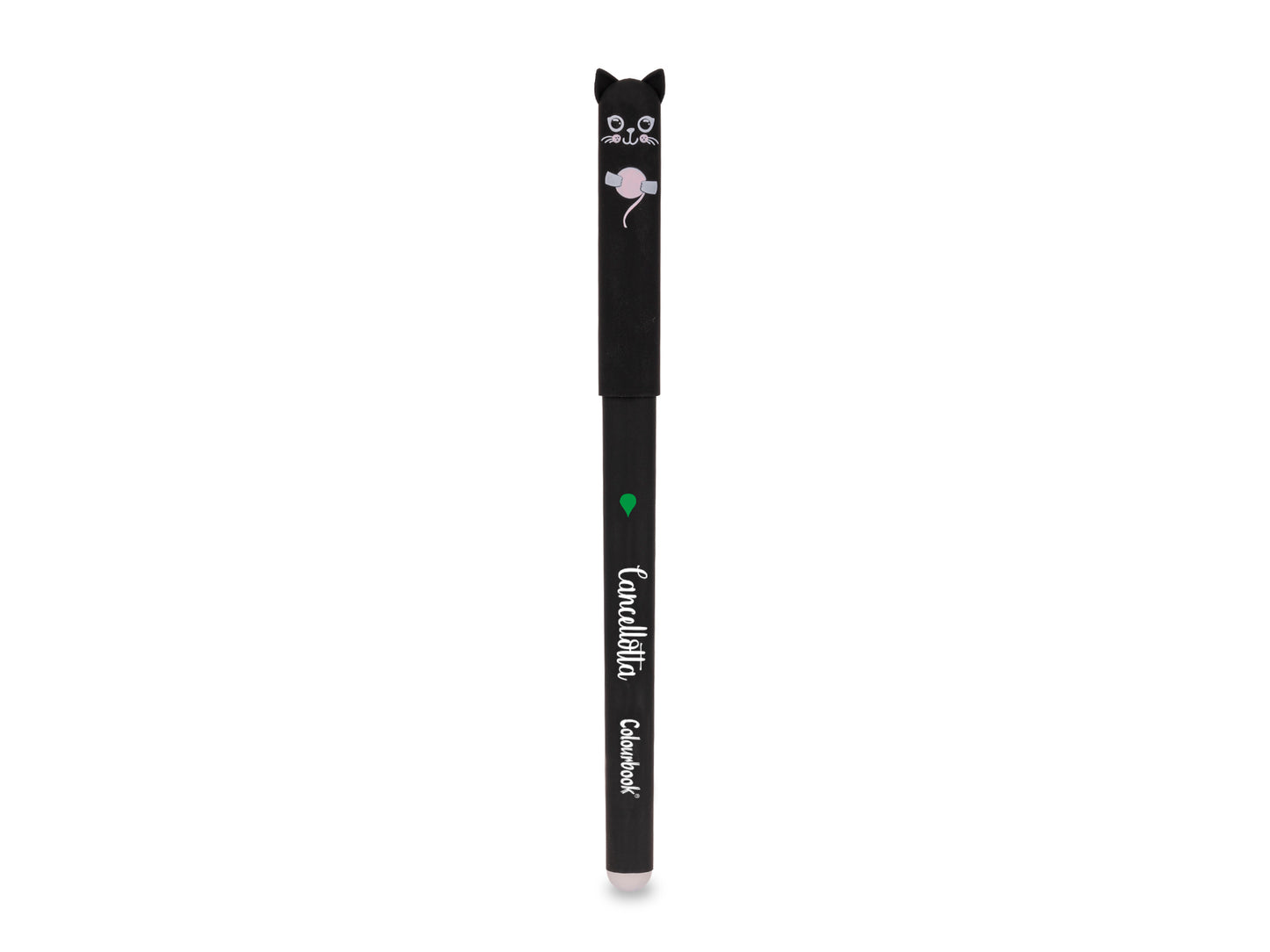 COLOURBOOK CANCELLOTTA BLACK CAT - Penna Gel Cancellabile