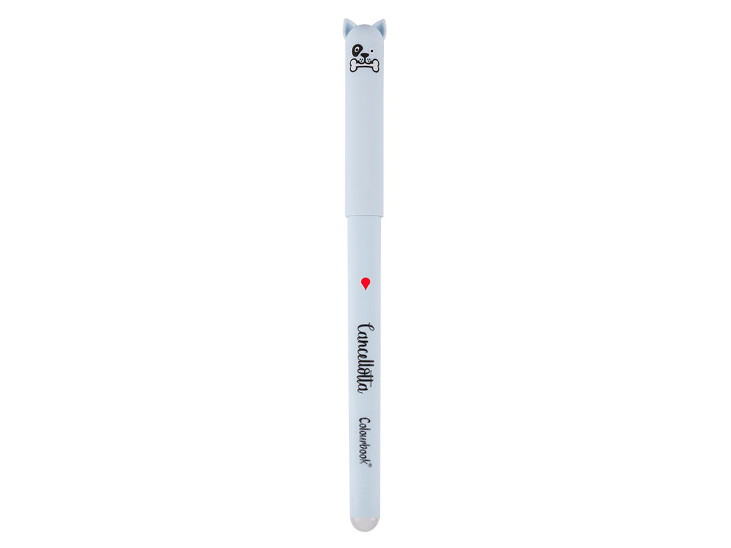 COLOURBOOK CANCELLOTTA CANE - Penna Gel Cancellabile