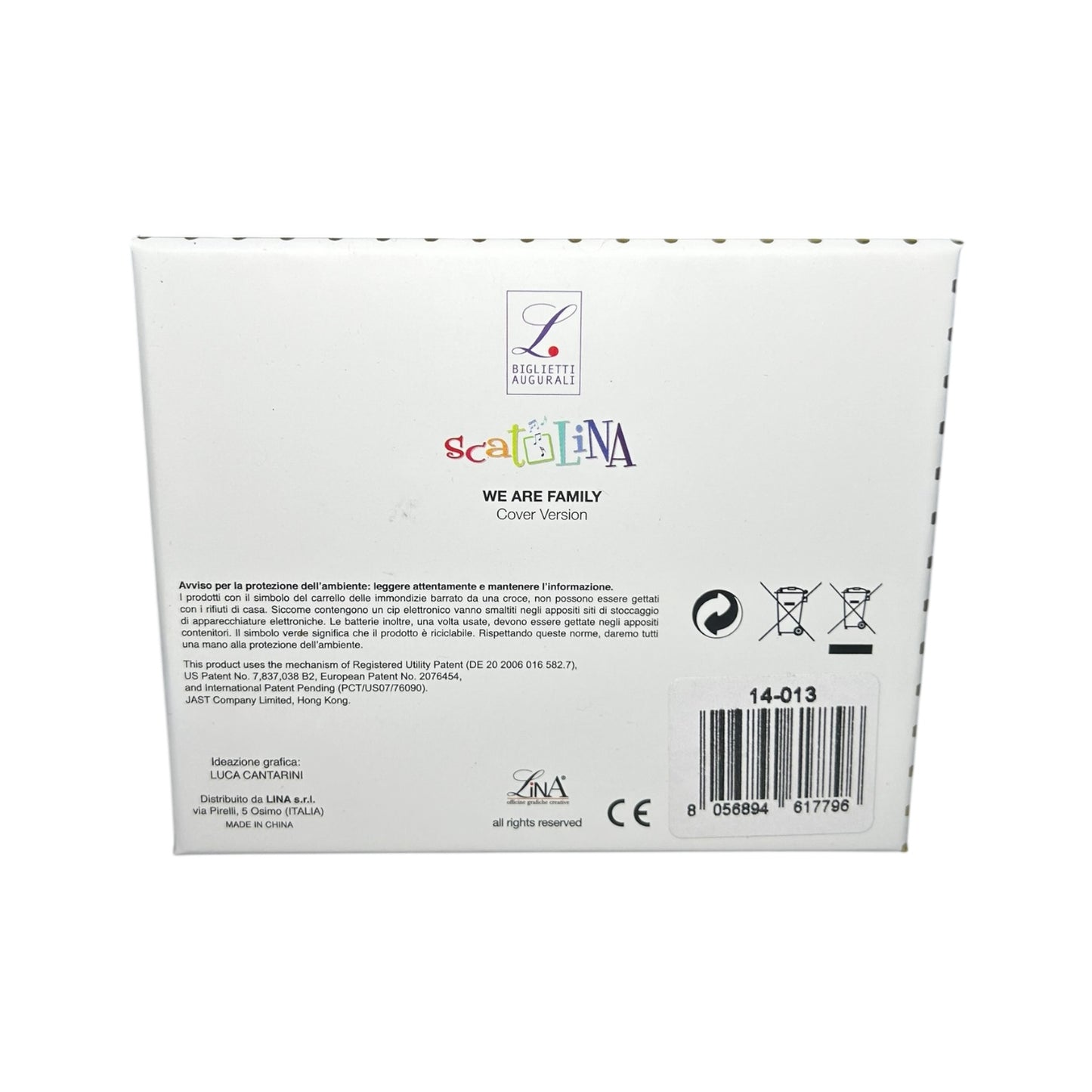 SCATOLINA AUGURALE SONORA - Generico