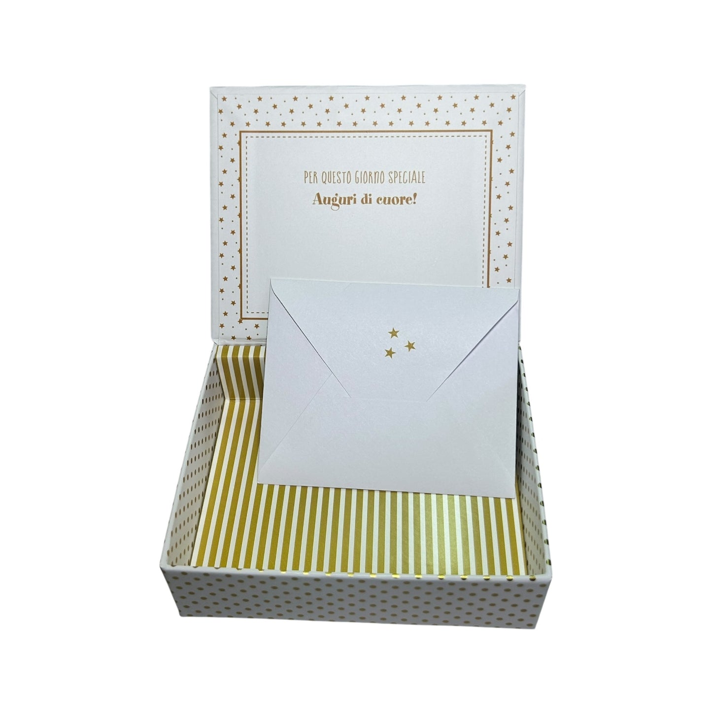 SCATOLINA AUGURALE SONORA - Primo Compleanno Blu