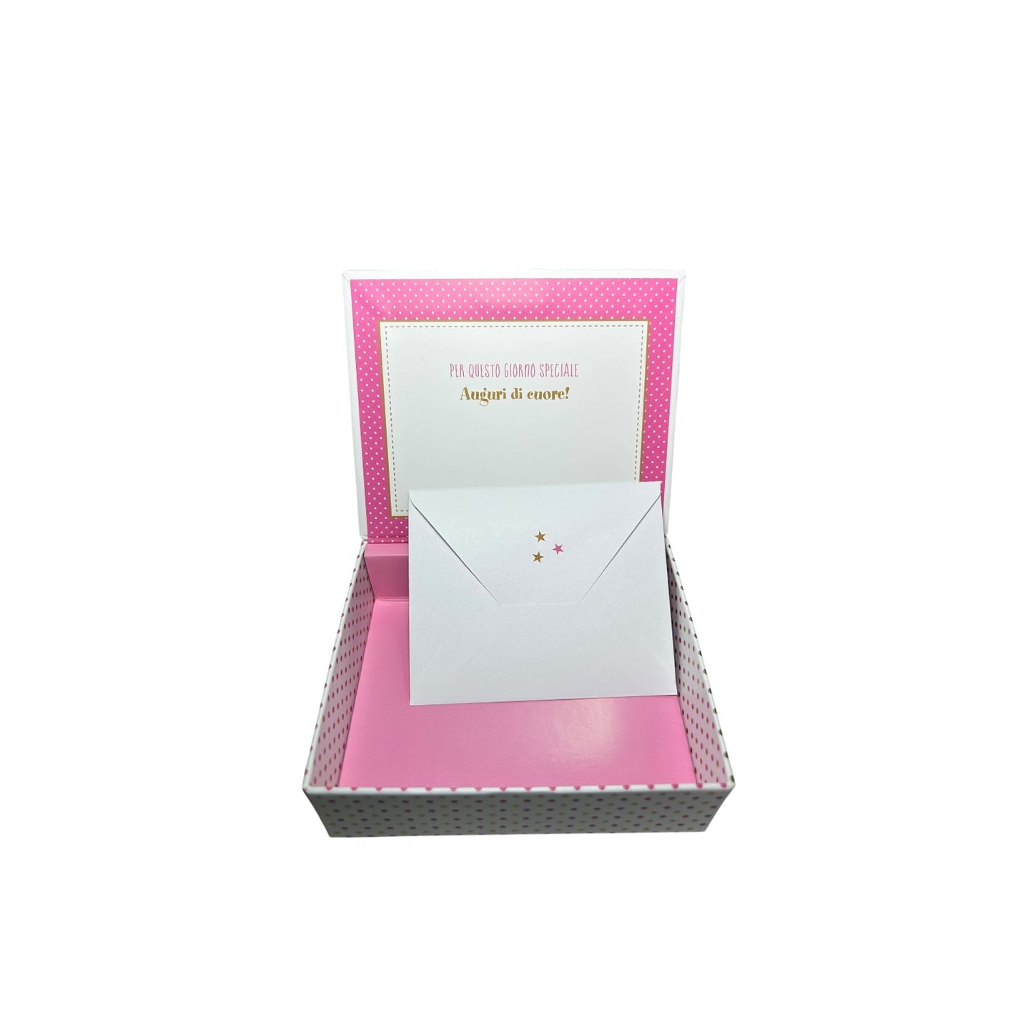 SCATOLINA AUGURALE SONORA - 18 Anni Rosa