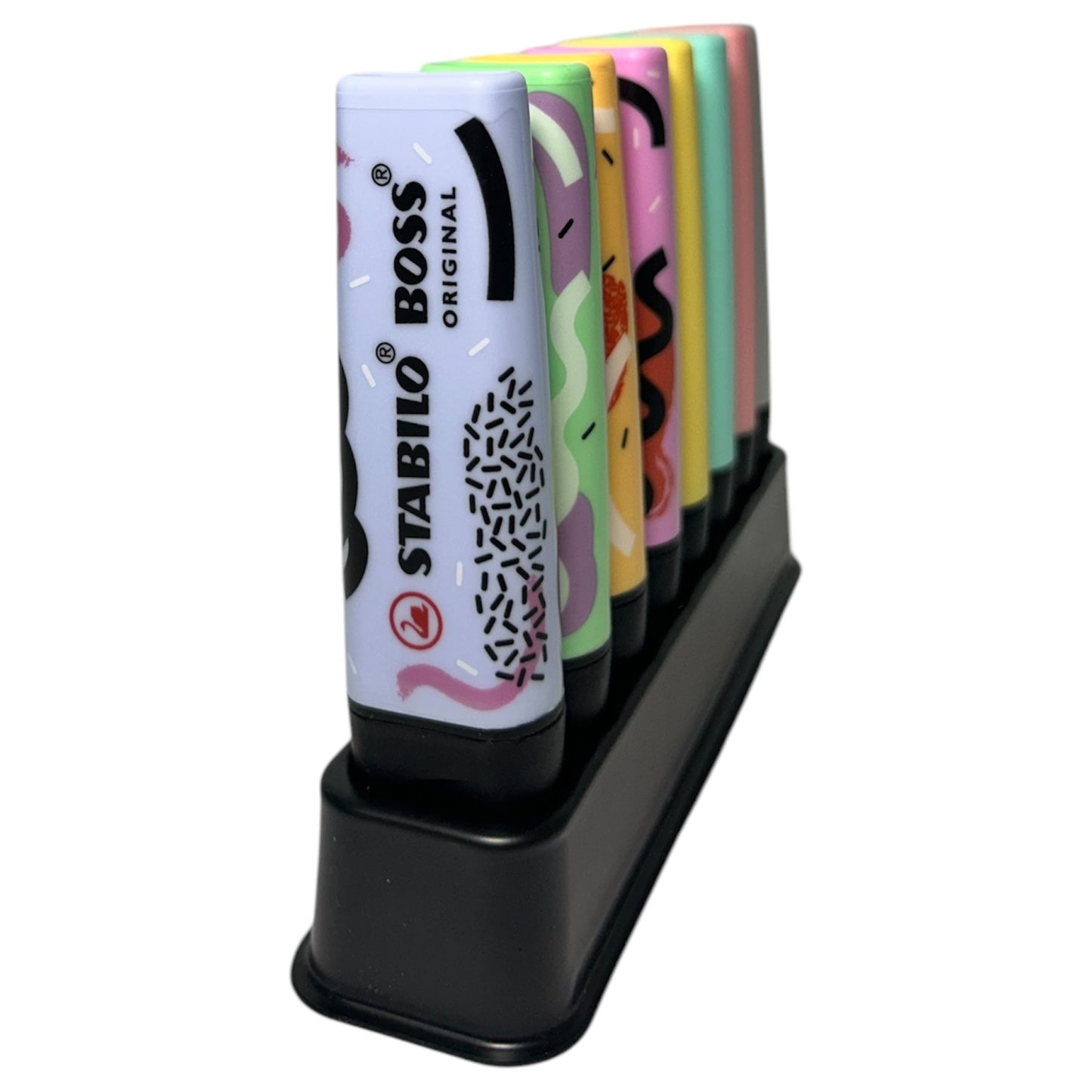 STABILO BOSS ORIGINAL PASTEL Desk Set - 4 Pastel & 4 by Ju Schnee