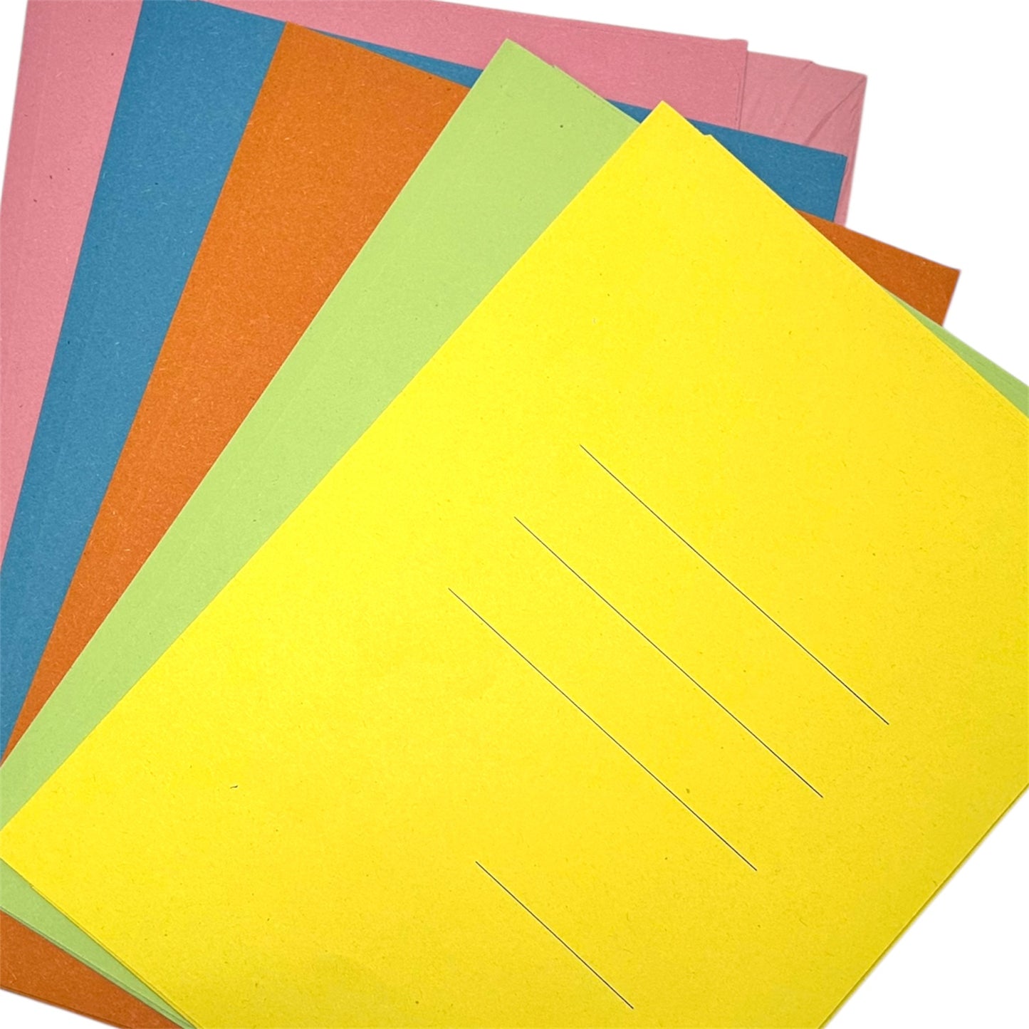 CARTELLINE ZAFFIRO BLASETTI A 3 LEMBI - Confezione 50pz Mix 5 Colori