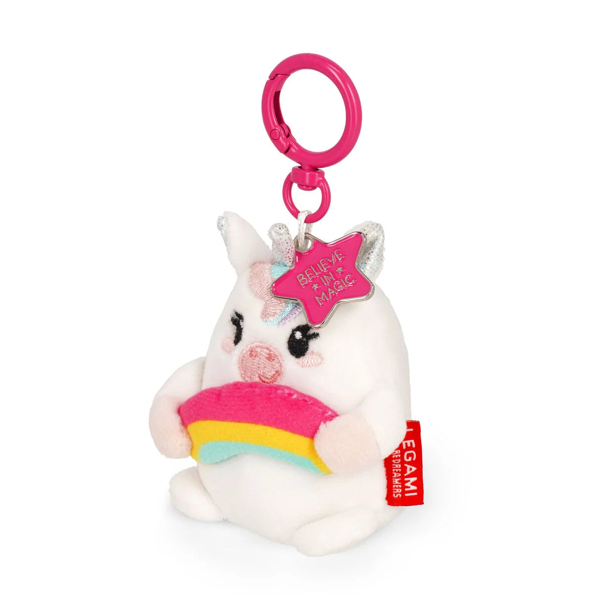 LEGAMI - Portachiavi Di Peluche Unicorn Tiny Super Soft!