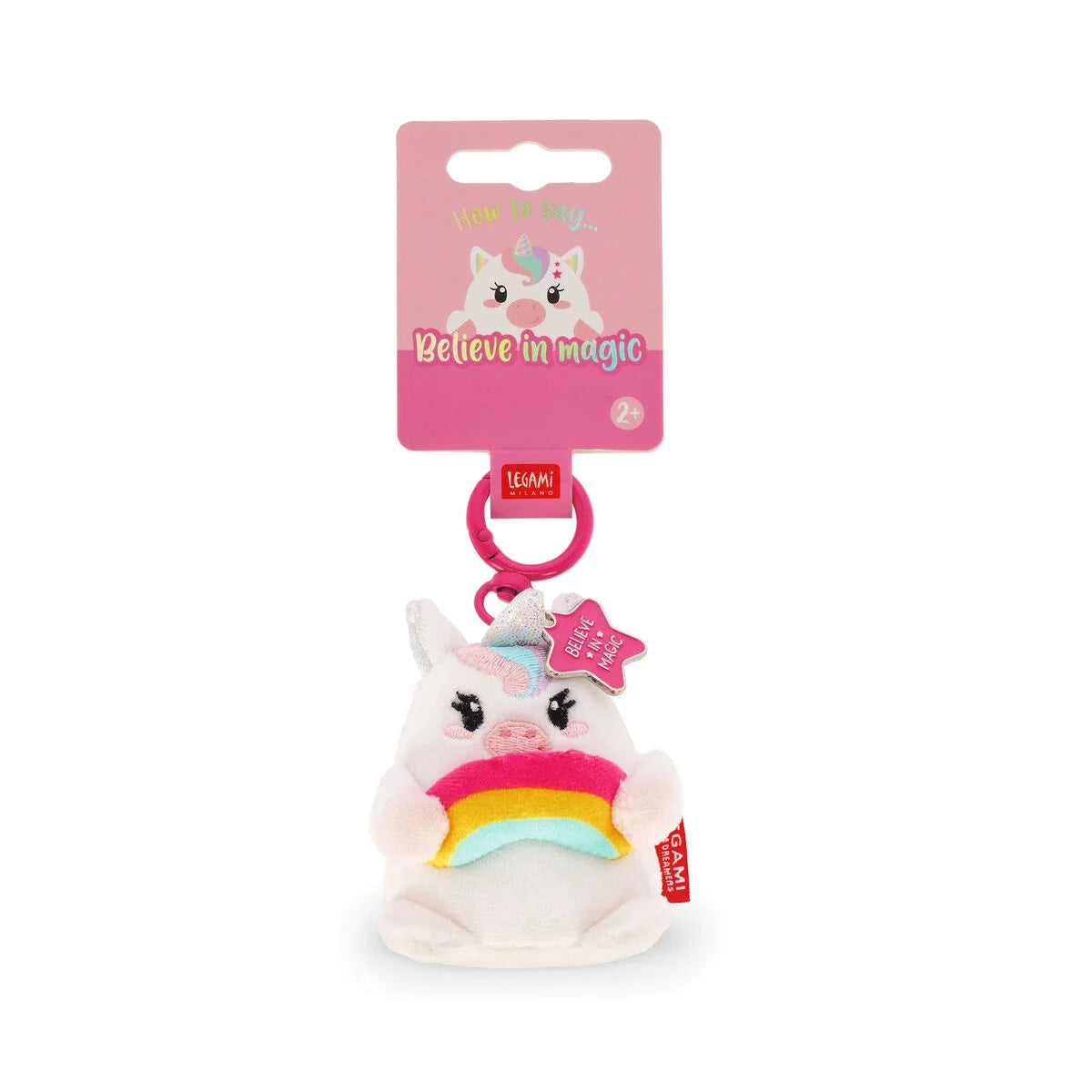 LEGAMI - Portachiavi Di Peluche Unicorn Tiny Super Soft!