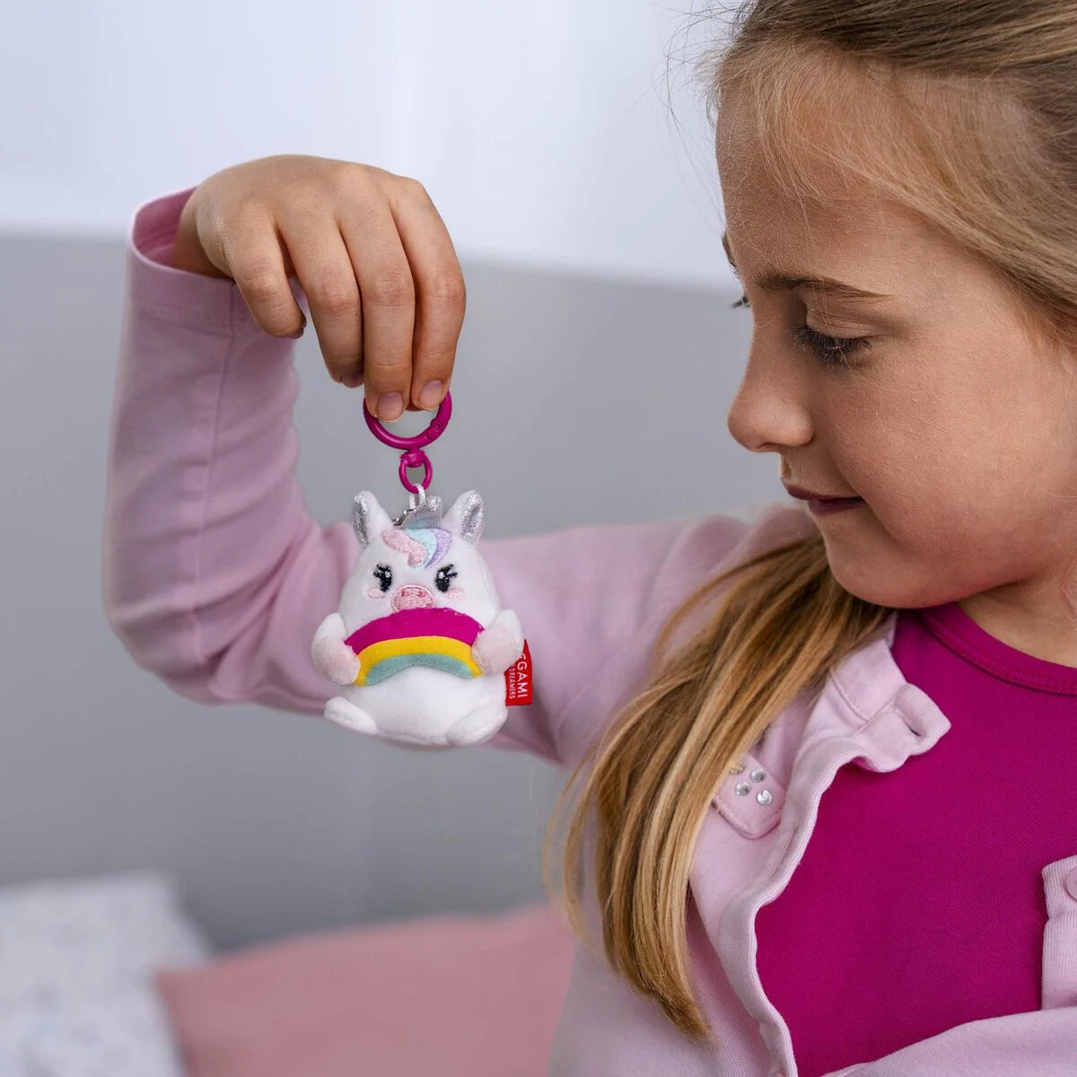 LEGAMI - Portachiavi Di Peluche Unicorn Tiny Super Soft!