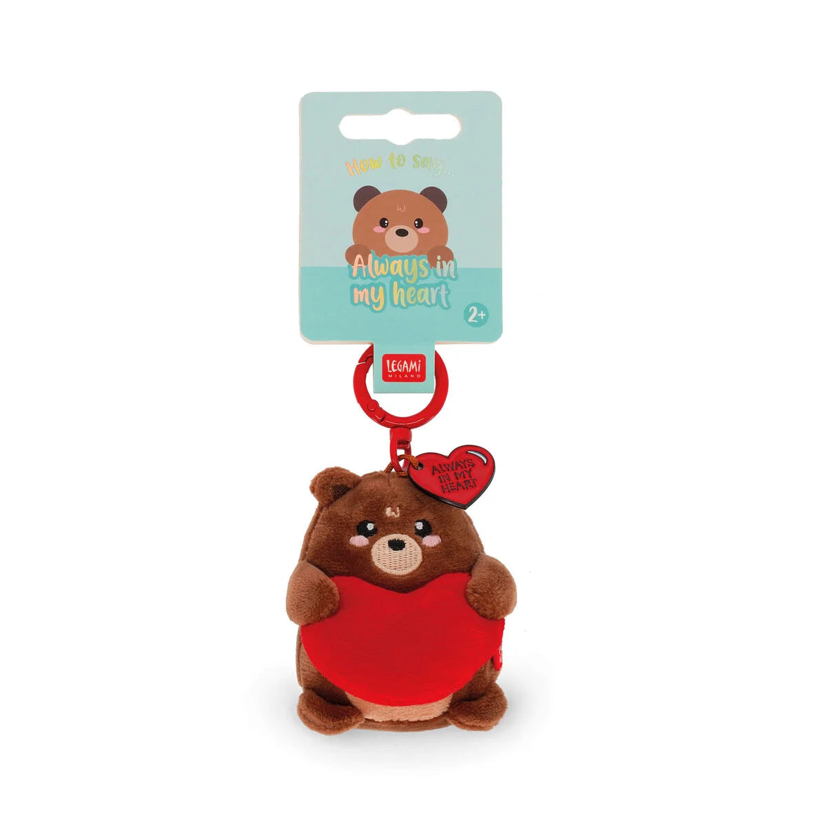LEGAMI - Portachiavi Di Peluche Teddy Tiny Super Soft!