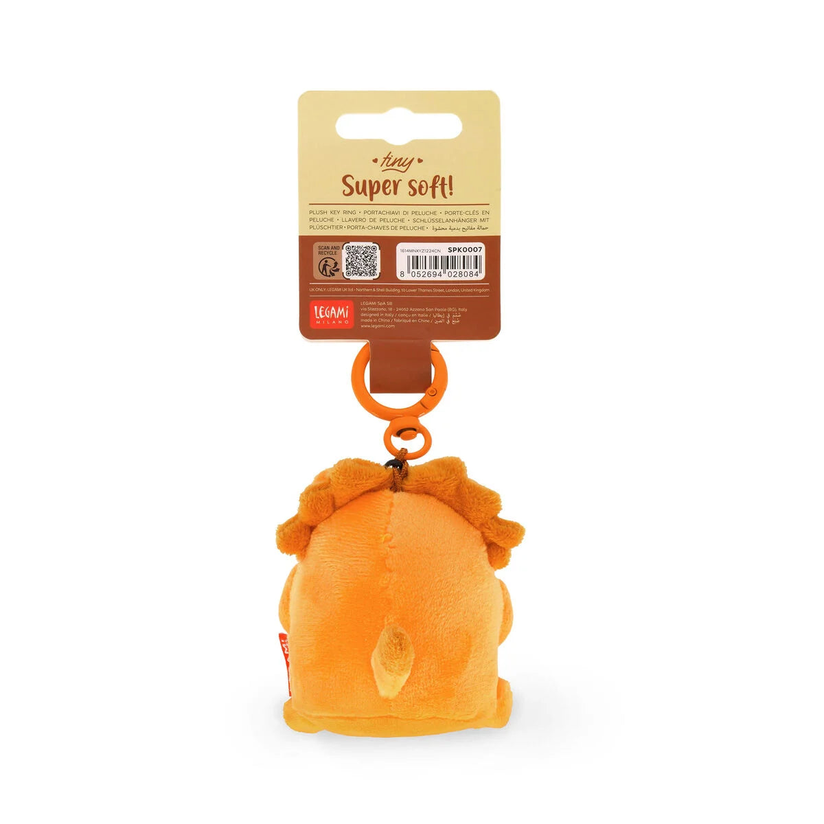 LEGAMI - Portachiavi Di Peluche Lion Tiny Super Soft!