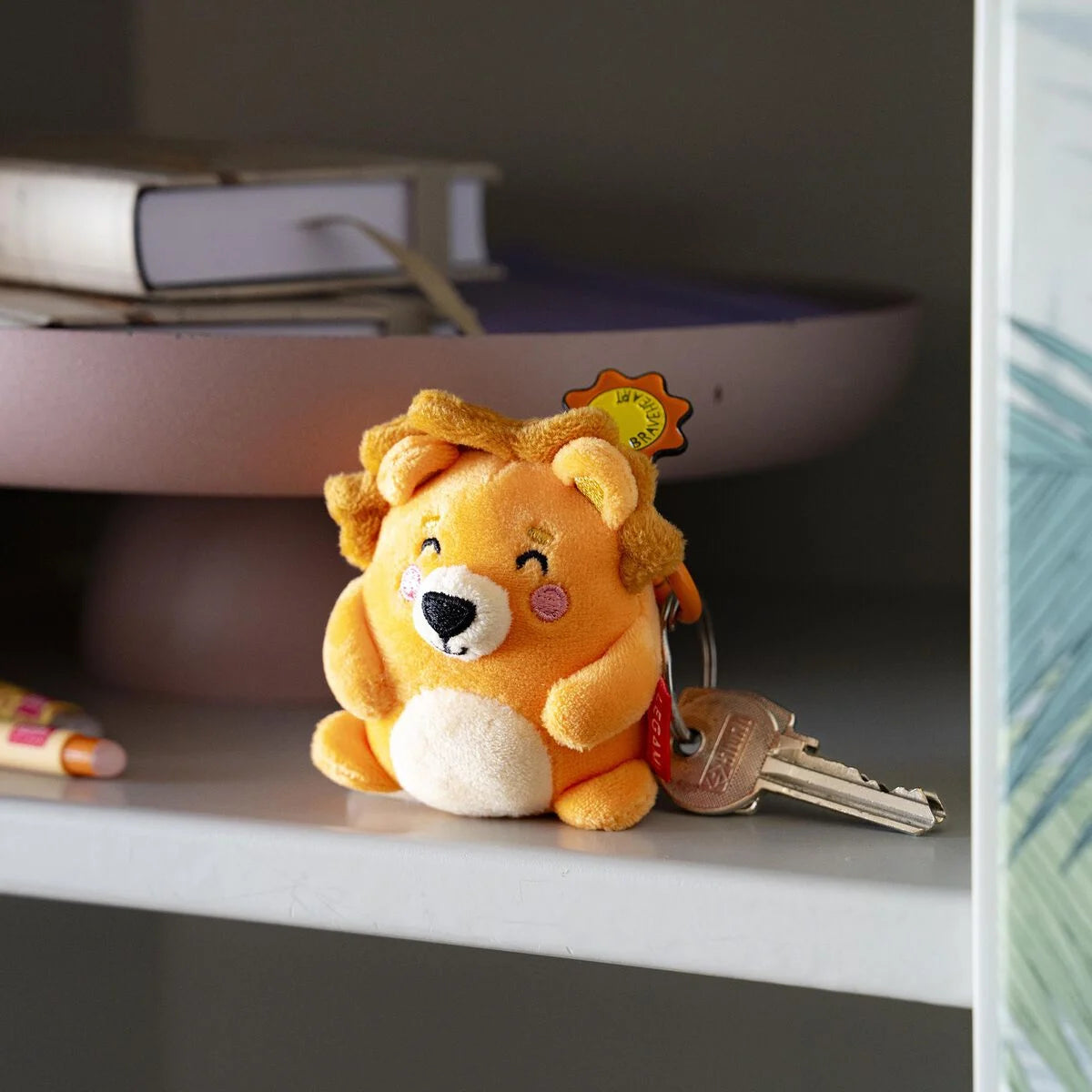 LEGAMI - Portachiavi Di Peluche Lion Tiny Super Soft!
