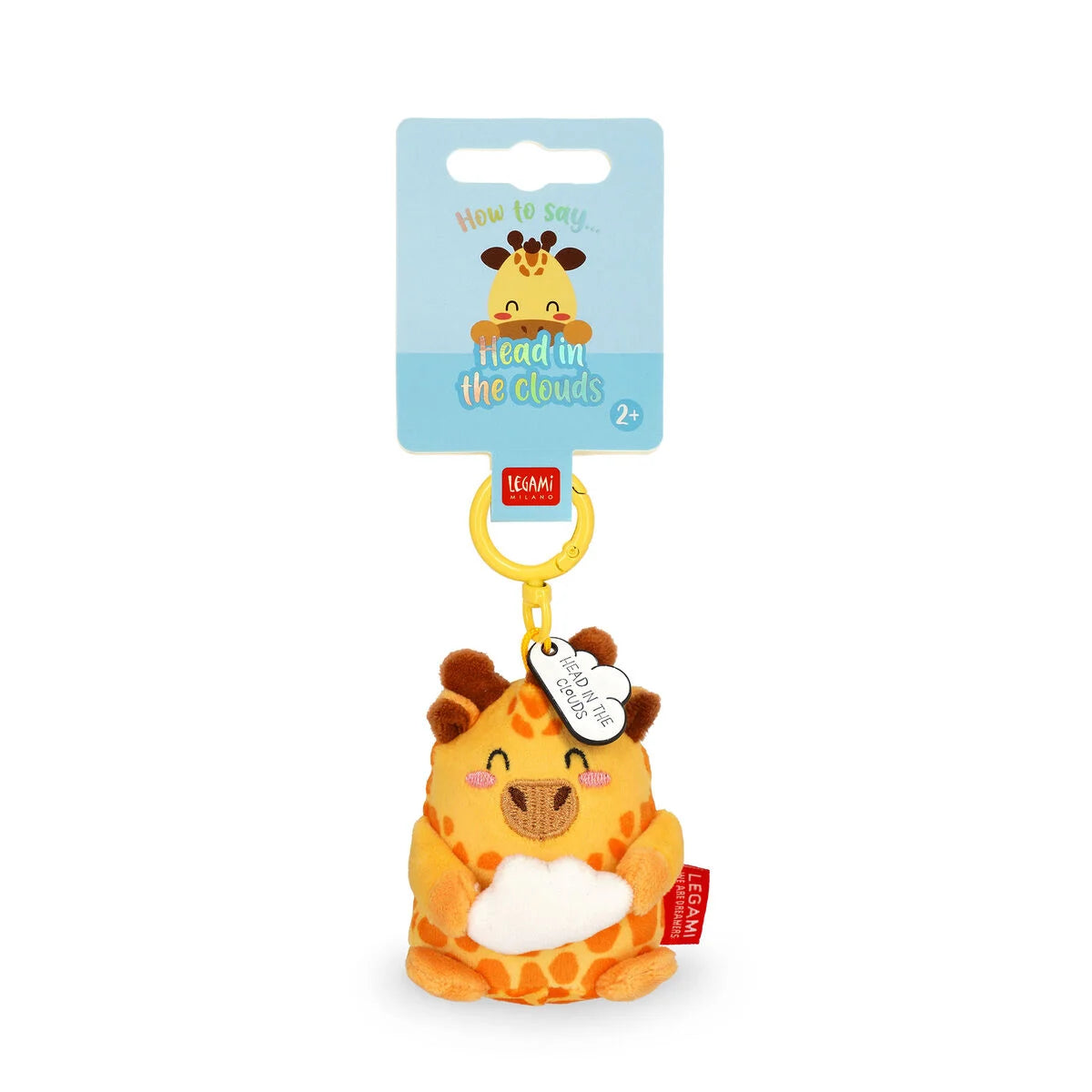 LEGAMI - Portachiavi Di Peluche Giraffe Tiny Super Soft!