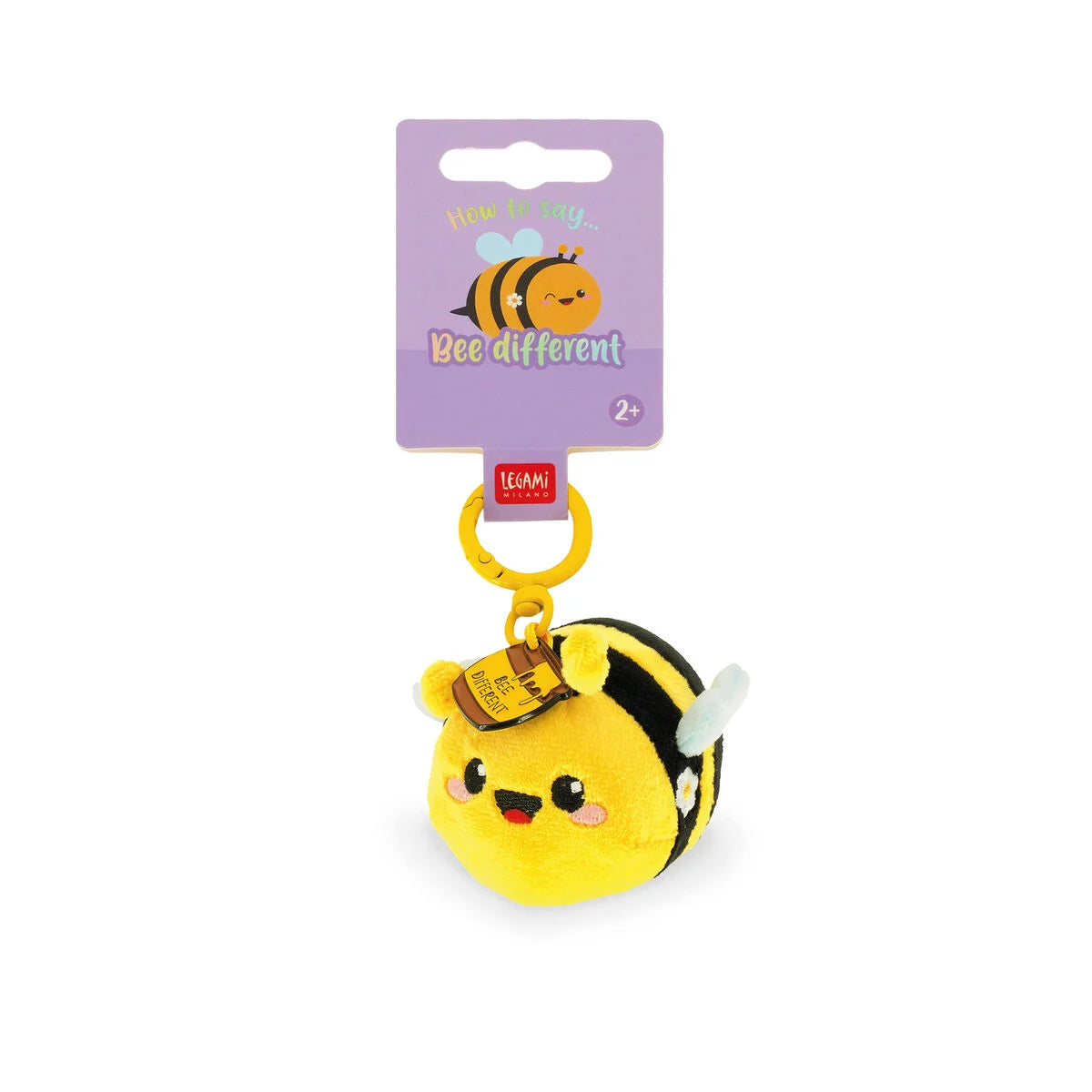 LEGAMI - Portachiavi Di Peluche Bee Tiny Super Soft!