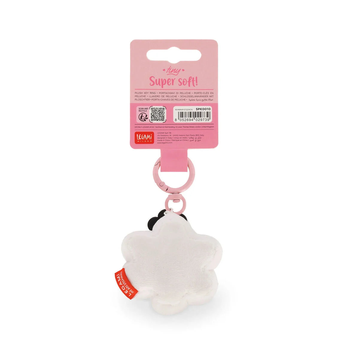LEGAMI - Portachiavi Di Peluche Daisy Tiny Super Soft!