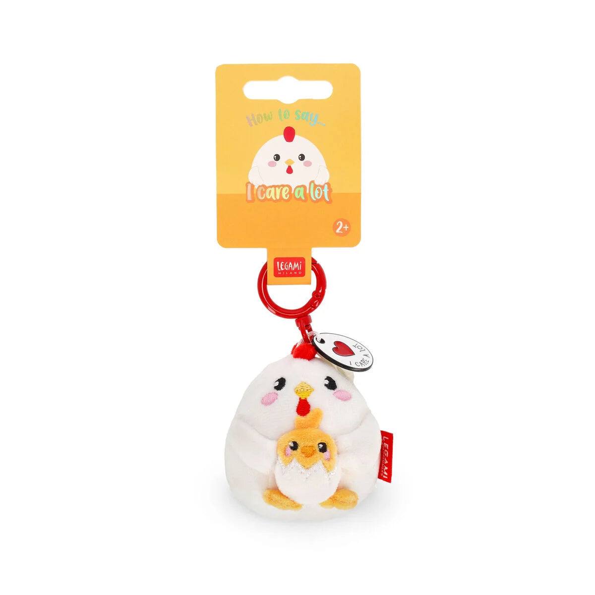 LEGAMI - Portachiavi Di Peluche Hen Tiny Super Soft!