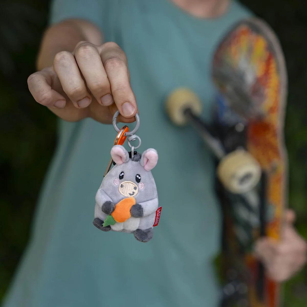 LEGAMI - Portachiavi Di Peluche Donkey Tiny Super Soft!