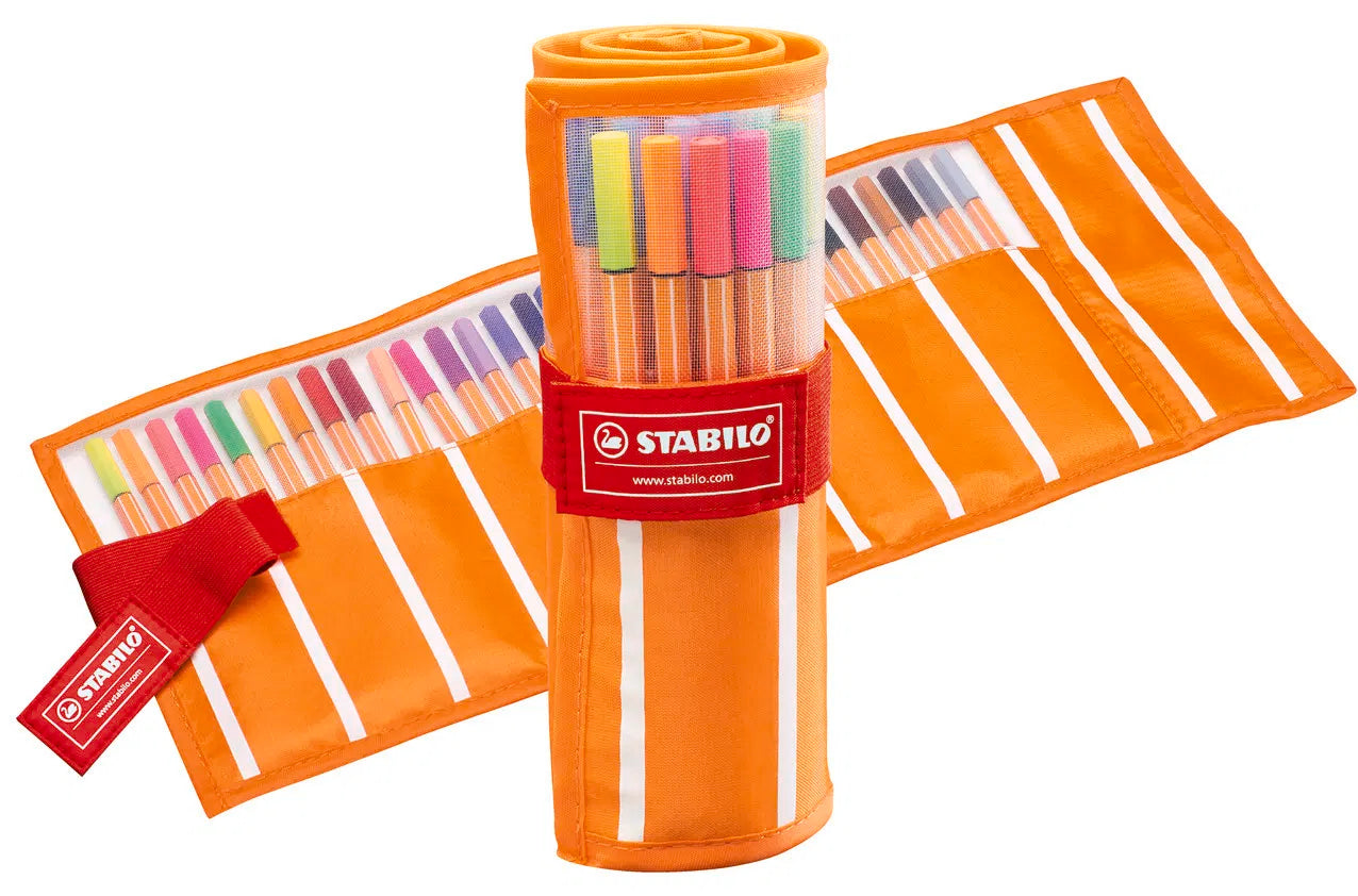 STABILO POINT 88 - Rotolo di 30 Penne Fineliner