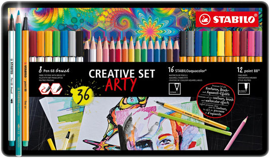 STABILO CREATIVE SET ARTY - 36 Pz