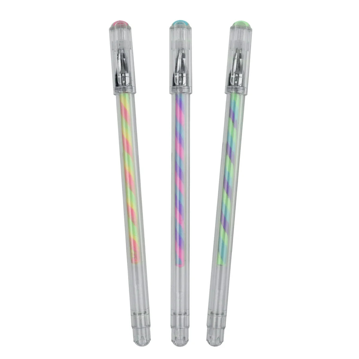 LEGAMI - Set di 3 Penne Gel Multicolore Twist