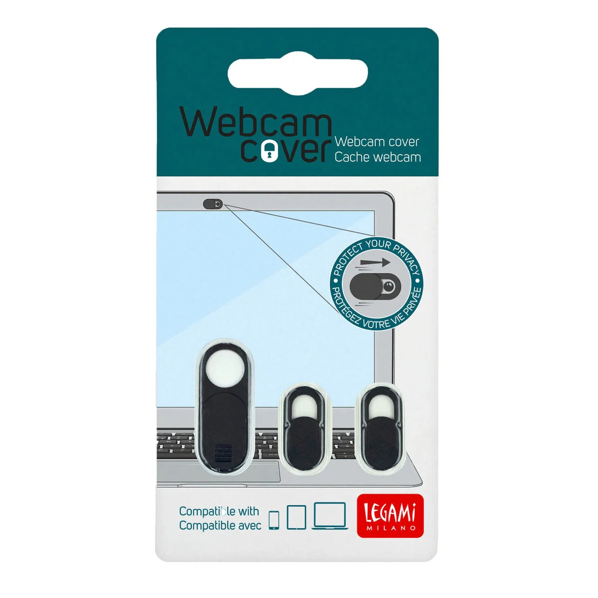 LEGAMI SET DI 3 COVER WEBCAM