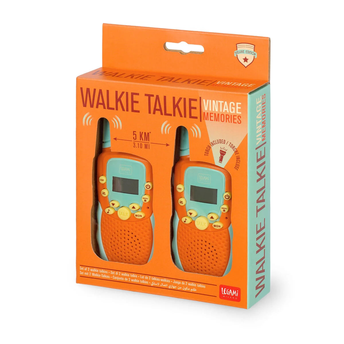 LEGAMI SET DI 2 WALKIE TALKIE