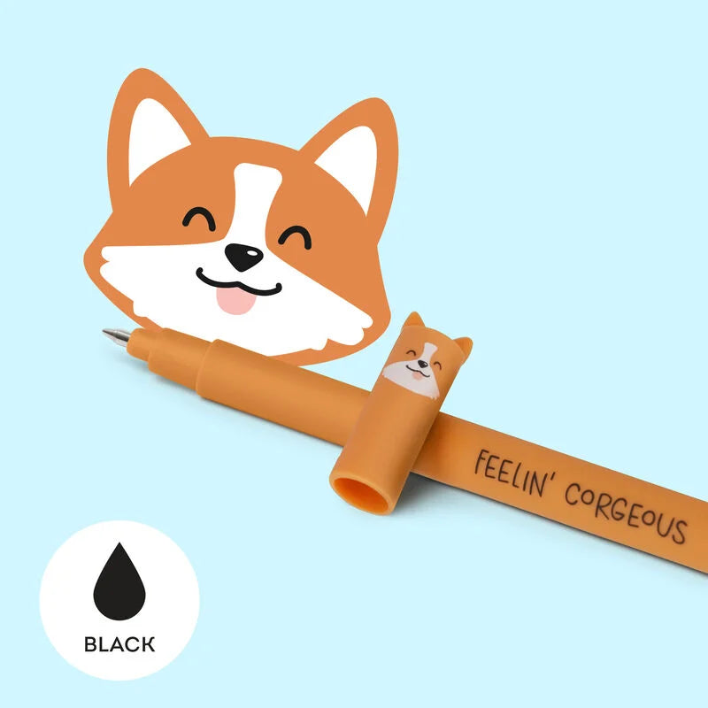 LEGAMI ERASABLE PEN CORGI - Penna Gel Cancellabile