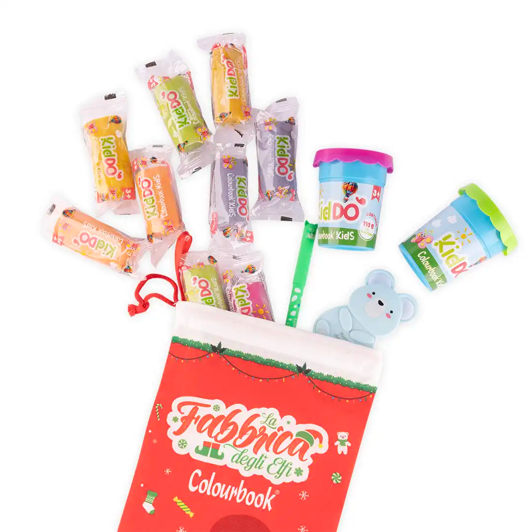 COLOURBOOK - Calza Della Befana La Fabbrica Degli Elfi