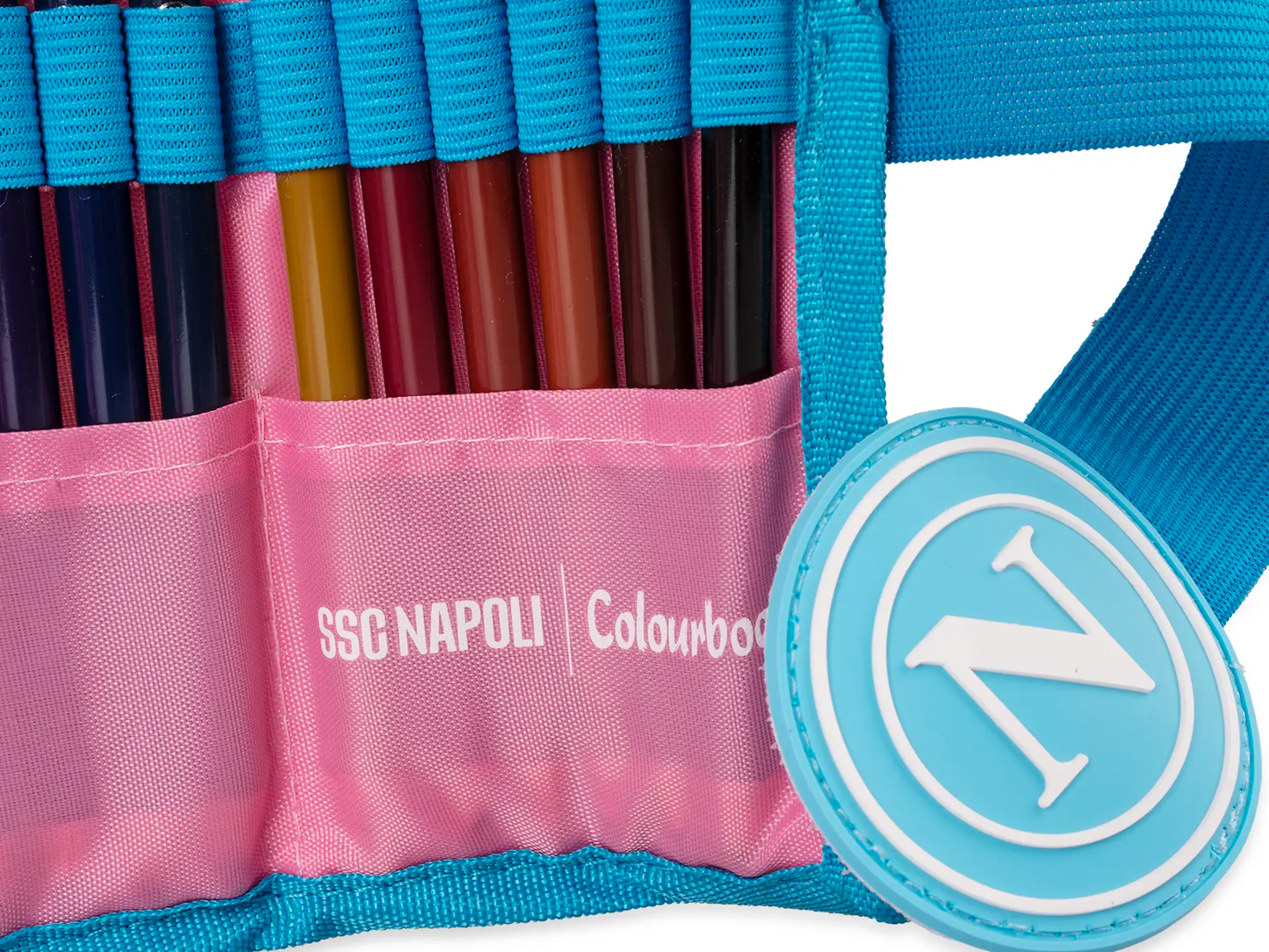COLOURBOOK x SSC NAPOLI - Rotolo Portapastelli 24 Colori