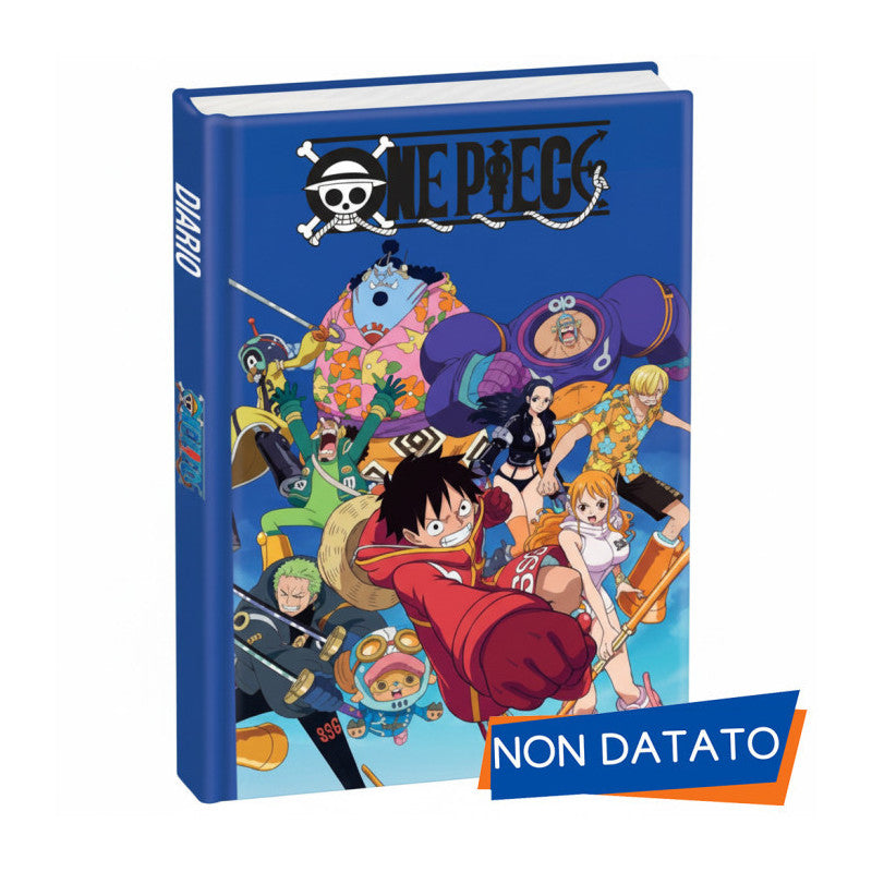 ONE PIECE - Diario Scolastico 12 Mesi Standard Panini Blu