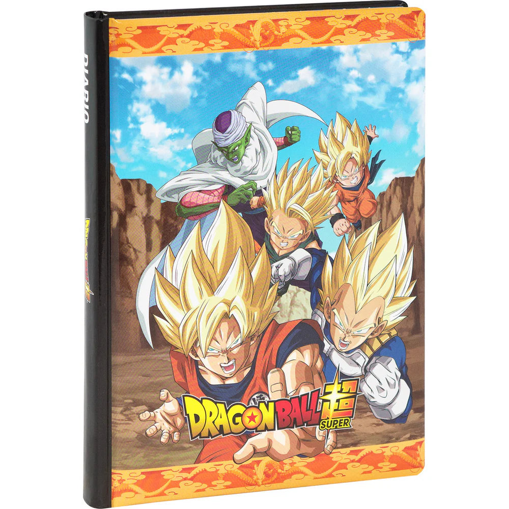 DRAGON BALL - Diario 12 Mesi 2025/2026 Nero