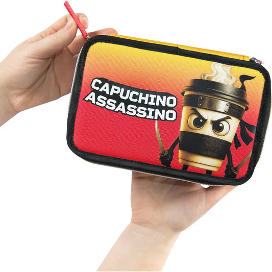 BRAINROT - Astuccio 3 Zip Cappuccino Assassino