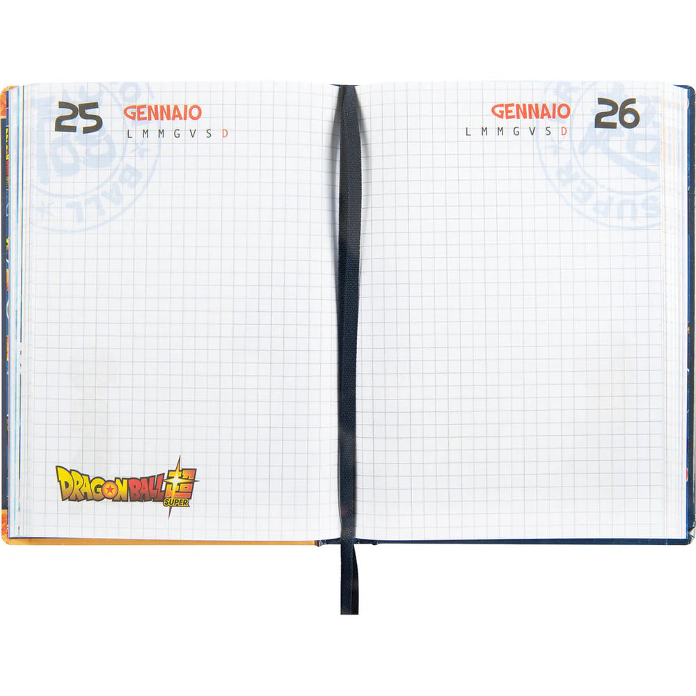 DRAGON BALL - Diario 12 Mesi 2025/2026 Blu