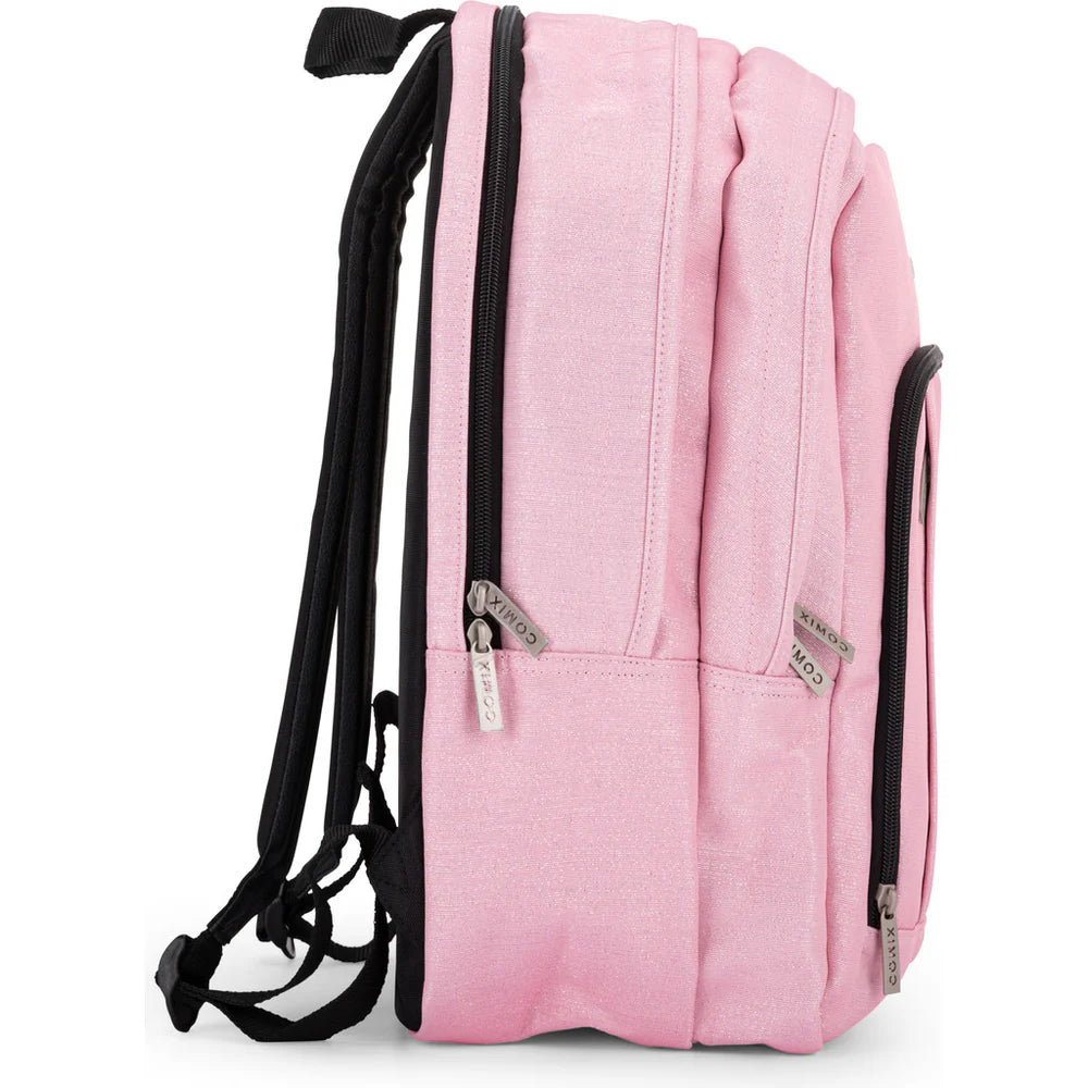 COMIX - Zaino Organizzato Lurex Rosa