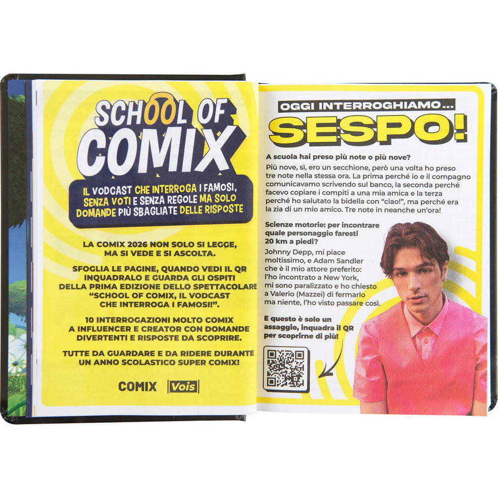COMIX -Diario 16 Mesi 2025/26 PlayStation Giornaliero Medium