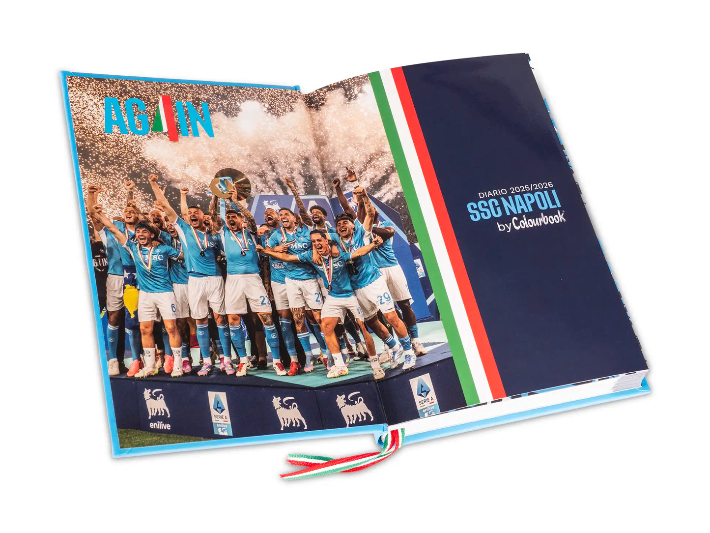 COLOURBOOK - Diario scuola 2025/26 SSC Napoli Again